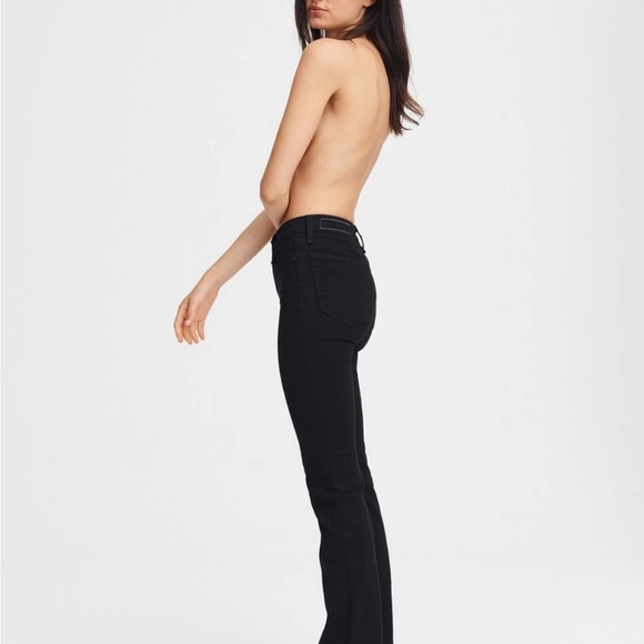 Nina high rise boot cut - no fade black - Picture 3 of 14